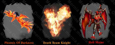 Phoenix of Darkness , Deam Beam Knight , Hellmain